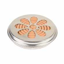 Citronella 10 spiralen met zink houder