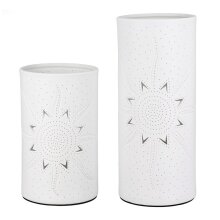 Tischleuchte Sonnenmotiv ca. 28 cm, Tischlampe für wohlige Lichteffekte im eigenen Zuhause