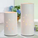 Tischleuchte Sonnenmotiv ca. 28 cm, Tischlampe für wohlige Lichteffekte im eigenen Zuhause