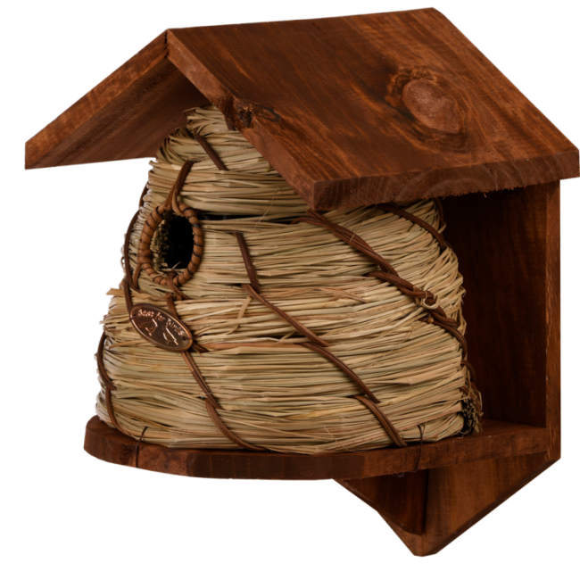 Nesting box for tits motif beehive
