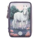 Miss Melody Federtasche mit LED Seerosen und 3...
