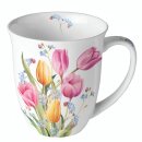 Porzellantasse „Tulips Bouquet“ 400 ml...