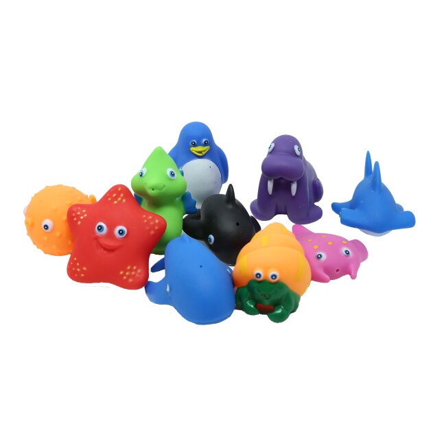 Bath toys set splash sea animals 10 pieces